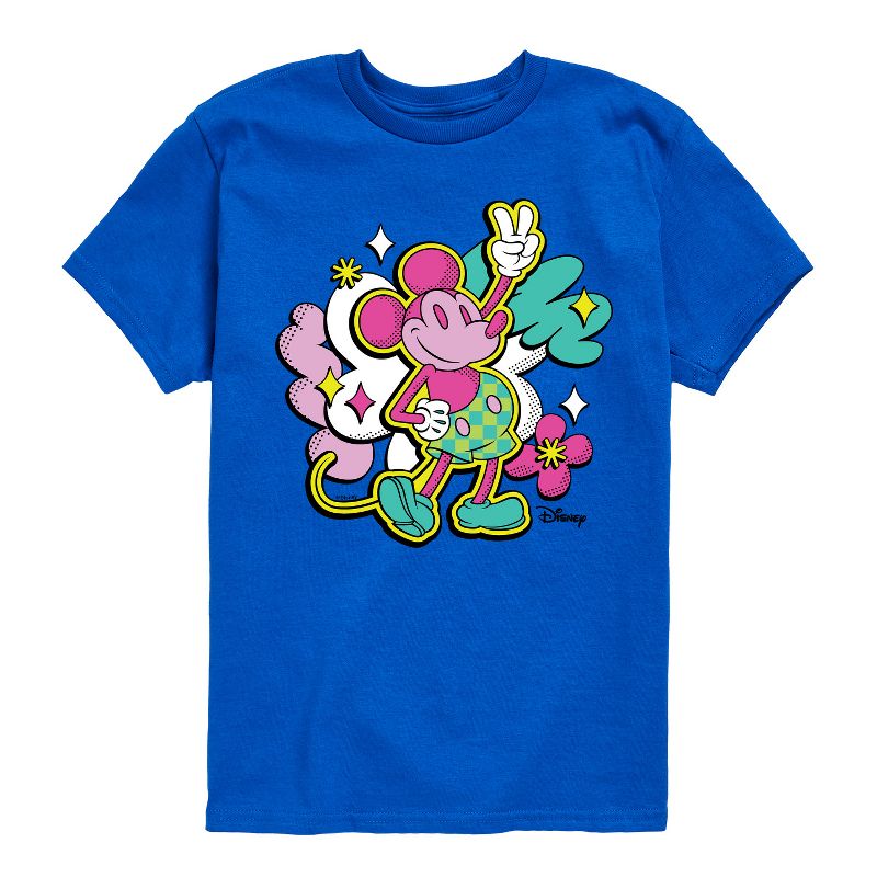 Boys' - Disney - Mickey Mouse Short Sleeve Graphic T-Shirt