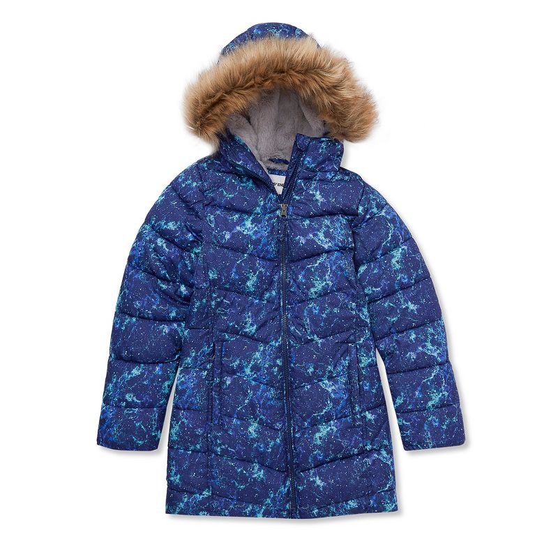 Lands' End Kids Fleece Lined Coat
