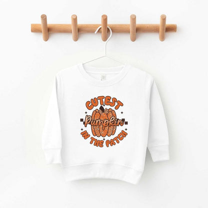 The Juniper Shop Cutest Pumpkin Leopard Print Toddler Graphic Sweatshirt