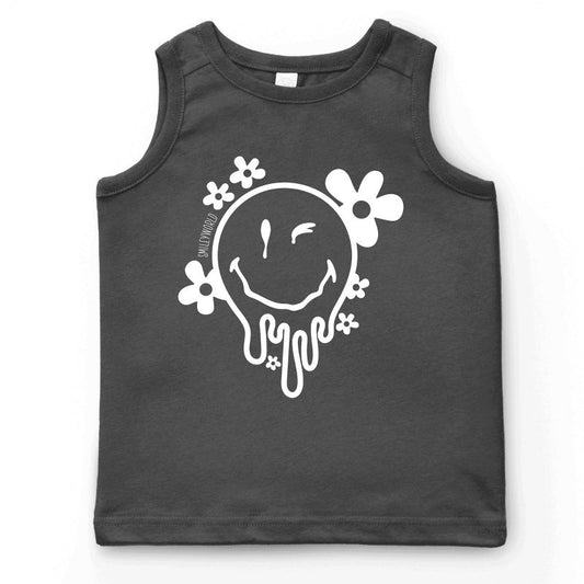 بلوزة بدون أكمام للشباب من مجموعة SmileyWorld من The Juniper Shop