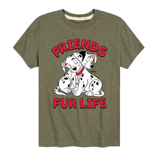 Boys' - 101 Dalmatians - Friends FUR Life Short Sleeve Graphic T-Shirt