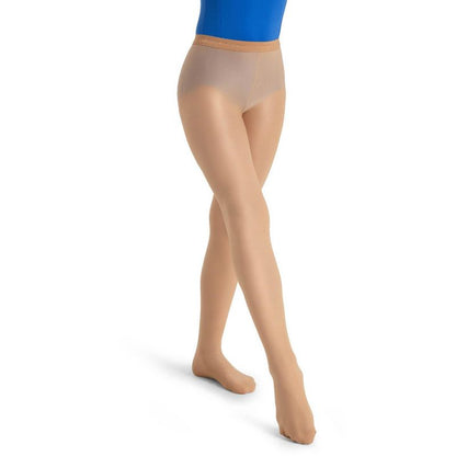 Capezio Girl's Ultra Shimmery Footed Tight - Child