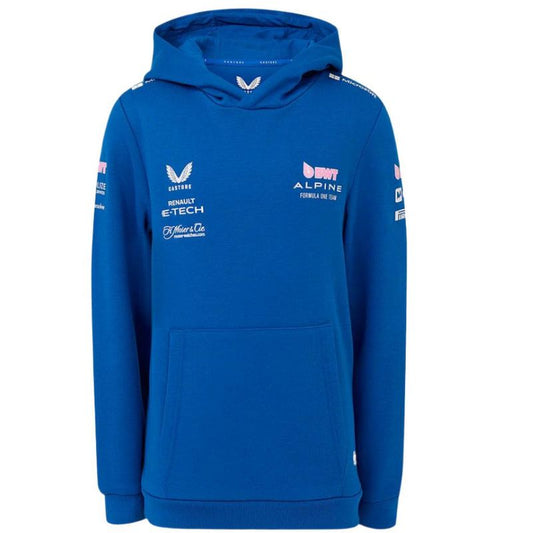Castore Alpine Racing F1 2025 Kids Team Hoodie