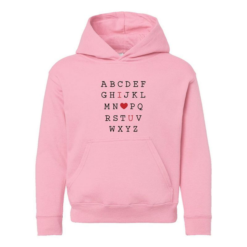 The Juniper Shop Alphabet I Love You Youth Graphic Hoodie