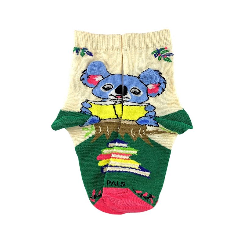 Koala Reading a Book Socks - from the Sock Panda (Ages 3-7)