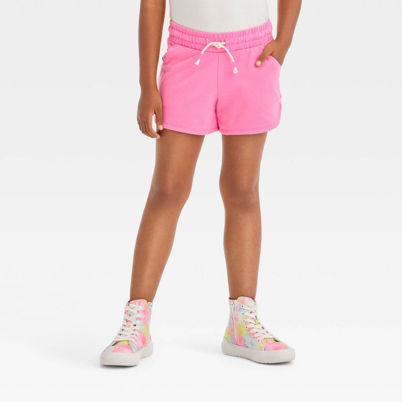 Girls' Knit Pull-On Shorts - Cat & Jack™