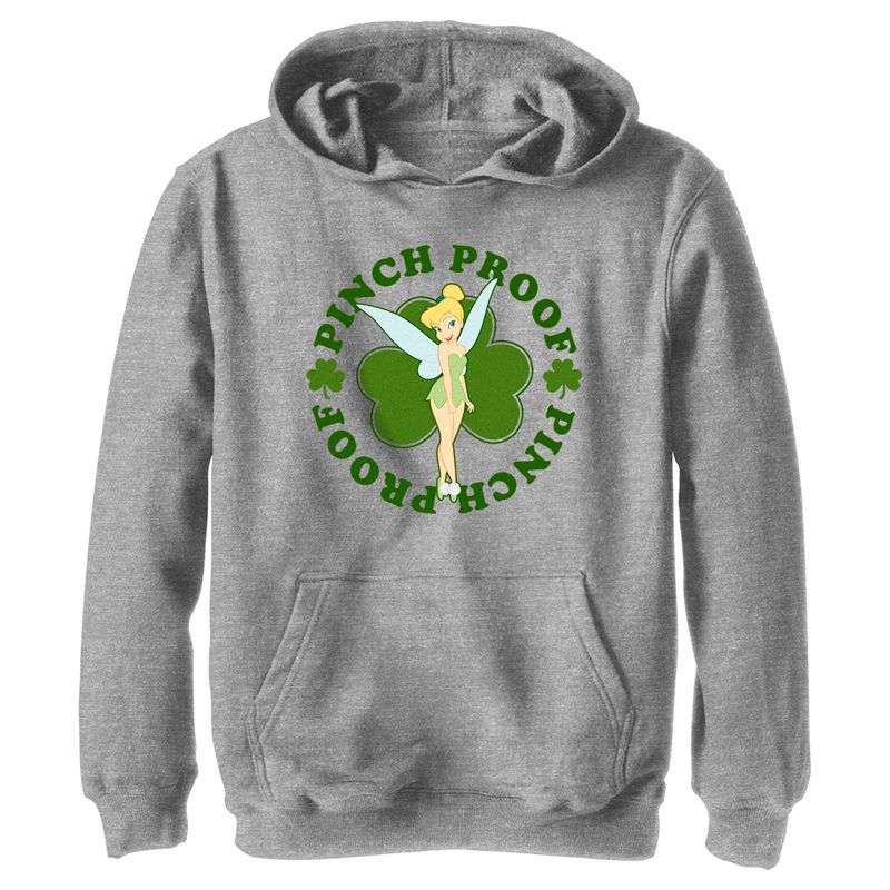 Boy's Peter Pan St. Patrick's Day Pinch Proof Tinkerbell Pull Over Hoodie