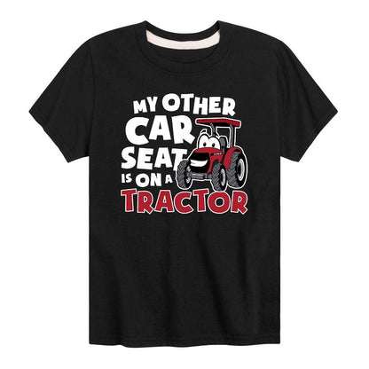 Boys' - Case IH - My Other Car Seat Short Sleeve Graphic T-Shirt