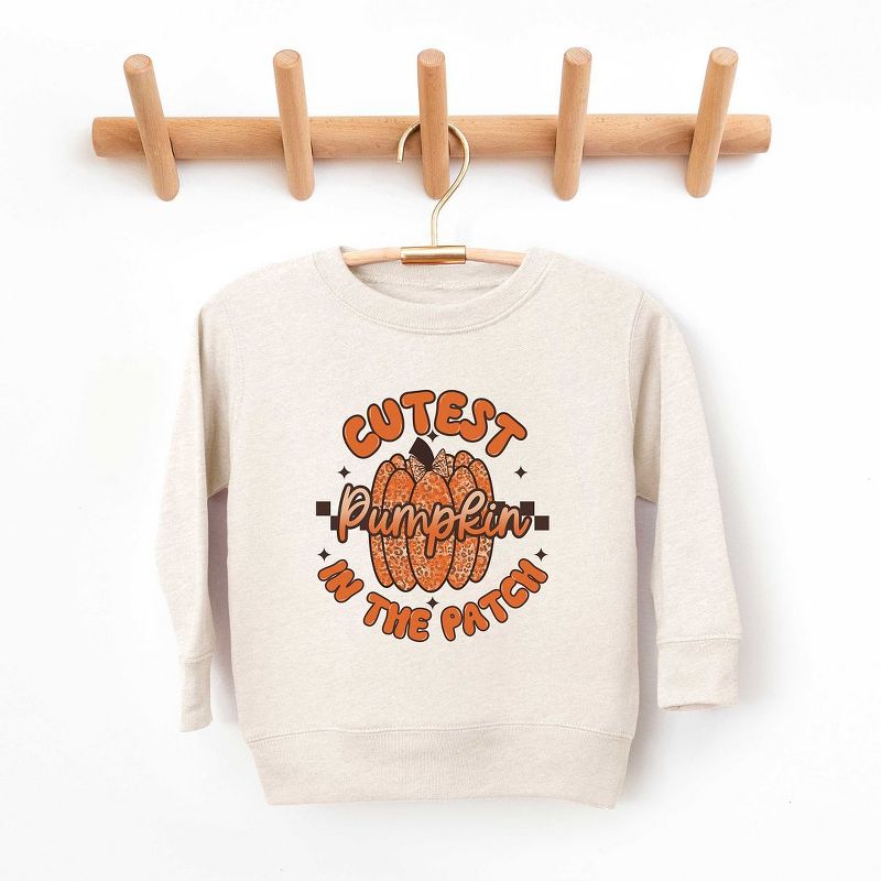 The Juniper Shop Cutest Pumpkin Leopard Print Toddler Graphic Sweatshirt