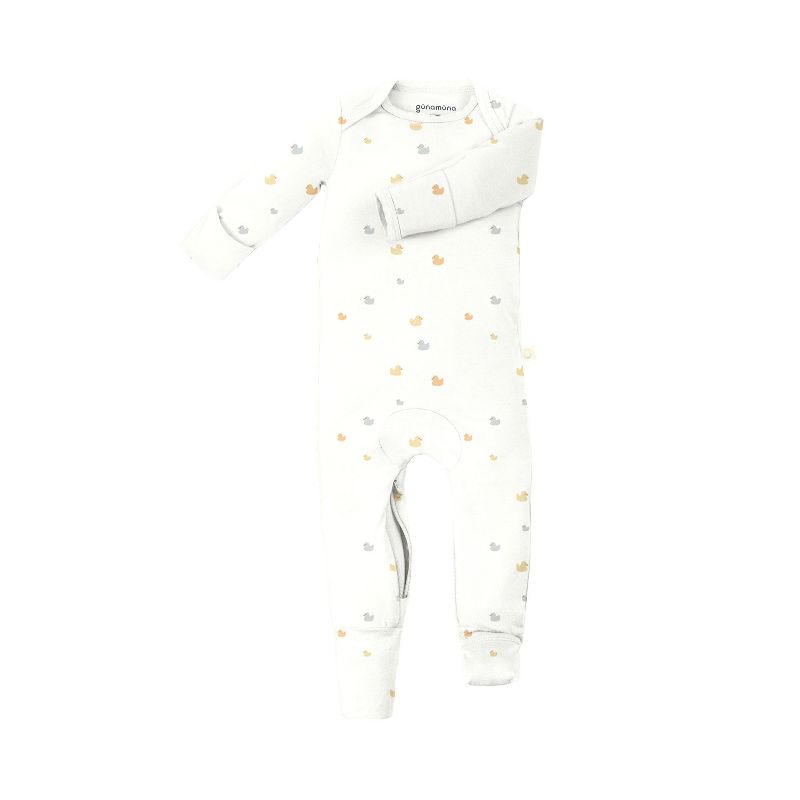 günamüna® Baby Bamboo Rayon Sleeper Pajama with DIAPER-ZiP