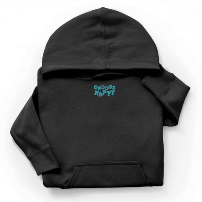 The Juniper Shop Embroidered Choose Happy Smiley Face Youth Hoodie
