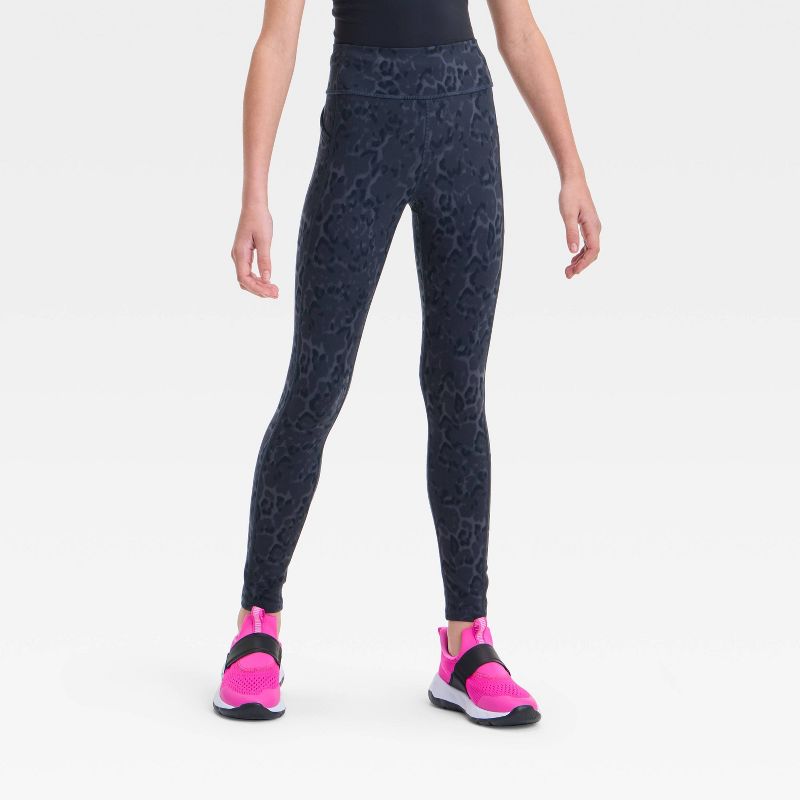 Girls' Everyday Soft Pocket Leggings - All In Motion™