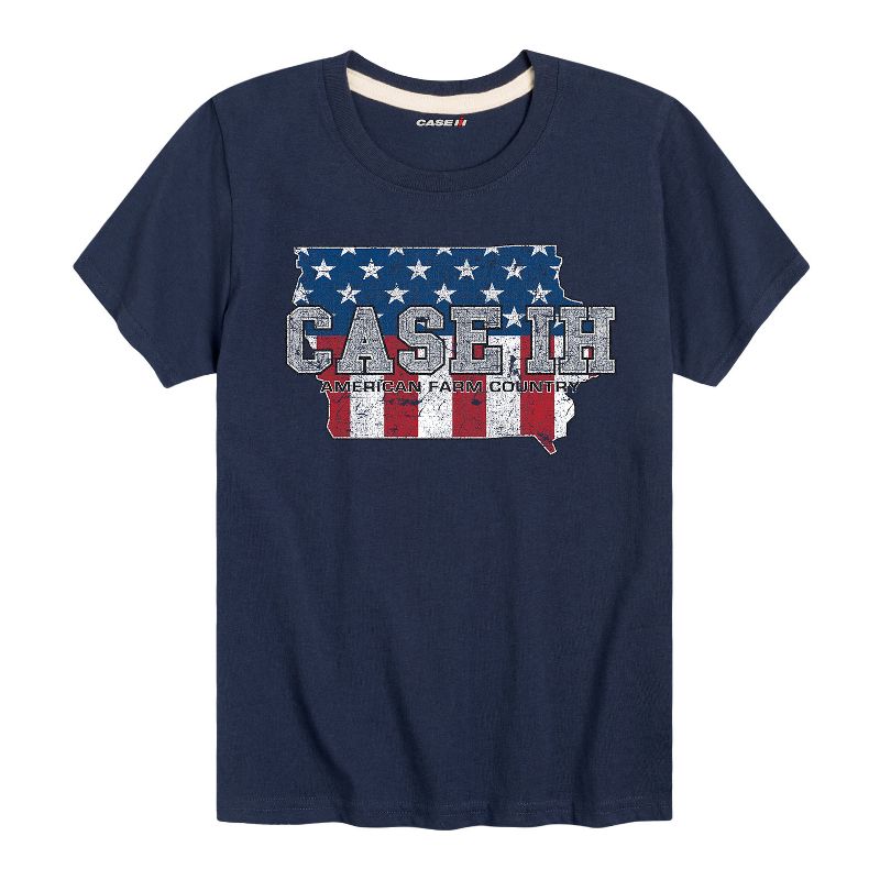 Boys' - Case IH - Country Patriotic IA Short Sleeve Graphic T-Shirt