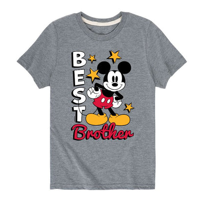 Boys' - Disney - Best Brother Short Sleeve Graphic T-Shirt