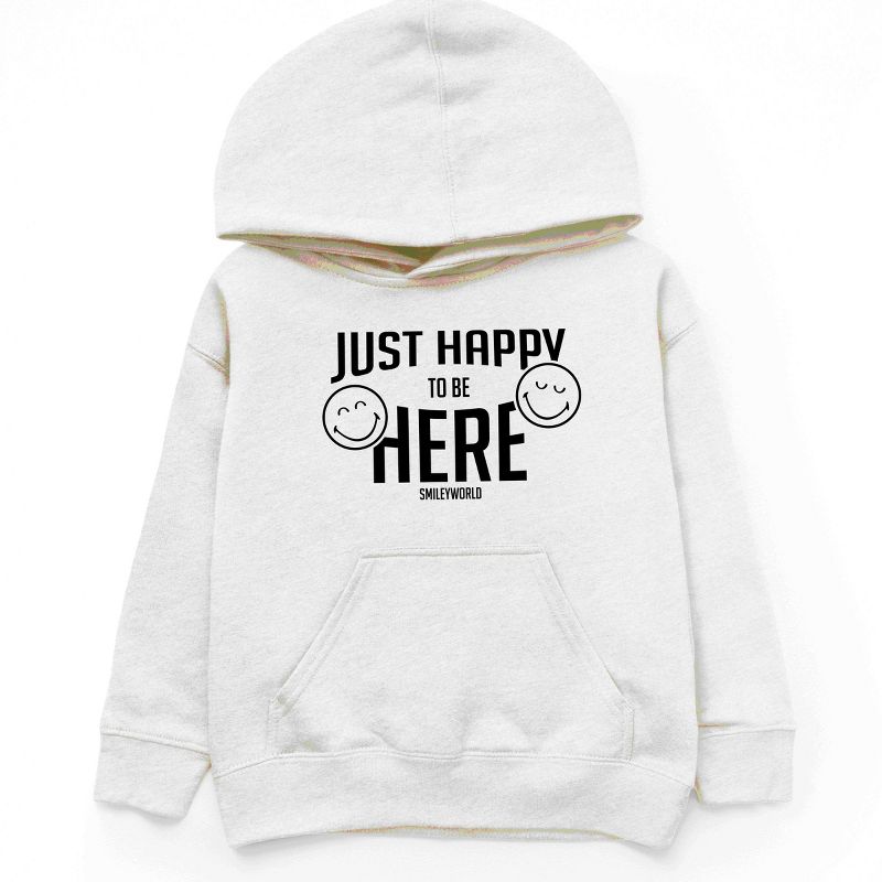 هودي شبابي من Juniper Shop SmileyWorld Just Happy To Be Here
