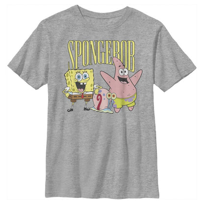 Boy's SpongeBob SquarePants Group Friends T-Shirt