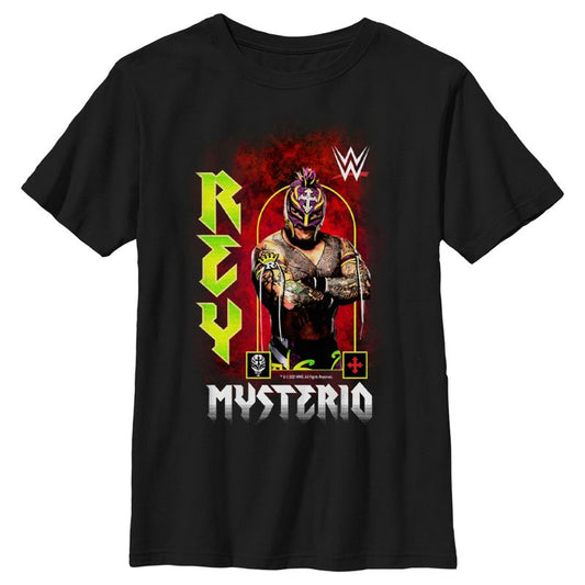 تي شيرت بوستر WWE Rey Mysterio للأولاد