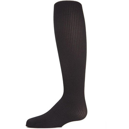 Memoi Textured Toes Girls Ribbed Tights
