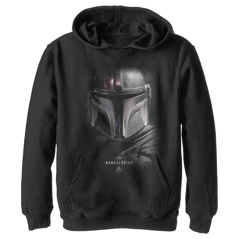 هودي بغطاء رأس من Star Wars The Mandalorian Bounty Hunter Shadow للأولاد