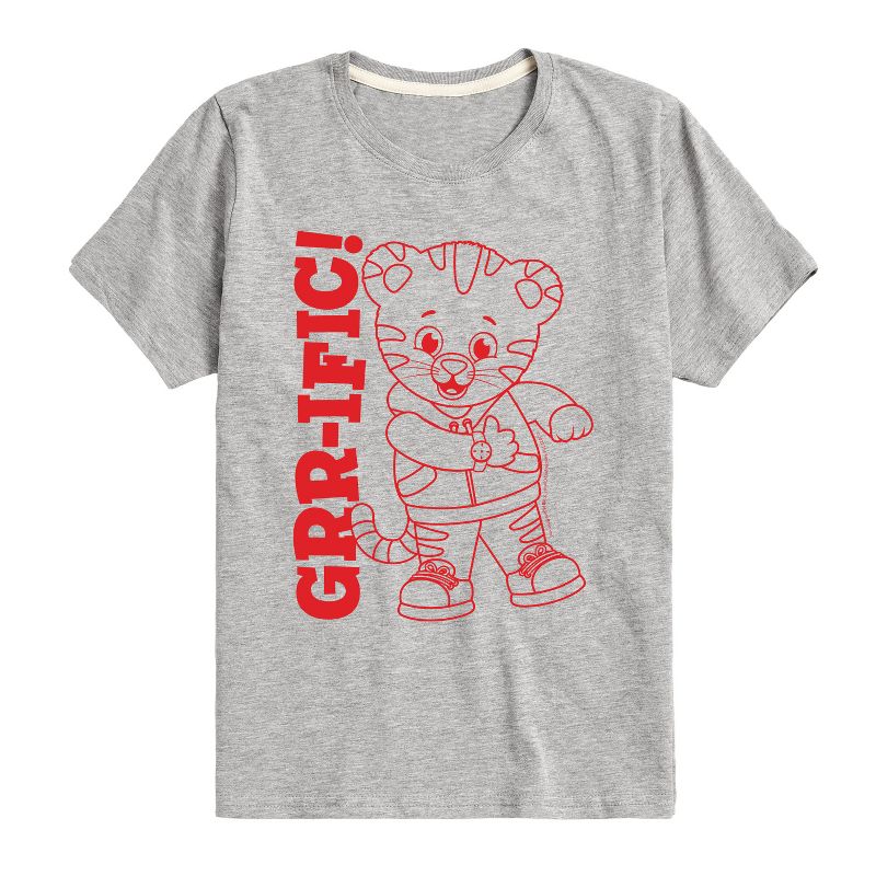 Boys' - Daniel Tiger - Daniel Line Art Short Sleeve Graphic T-Shirt