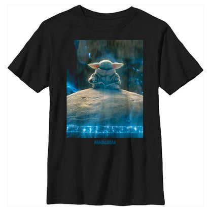 Boy's Star Wars The Mandalorian The Child Meditation T-Shirt