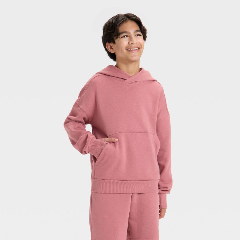 Boys' Fleece Hoodie Sweatshirt - art class™