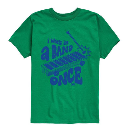 تي شيرت جرافيكي بأكمام قصيرة للأولاد من فيشر برايس - كنت في فرقة موسيقية ذات مرة