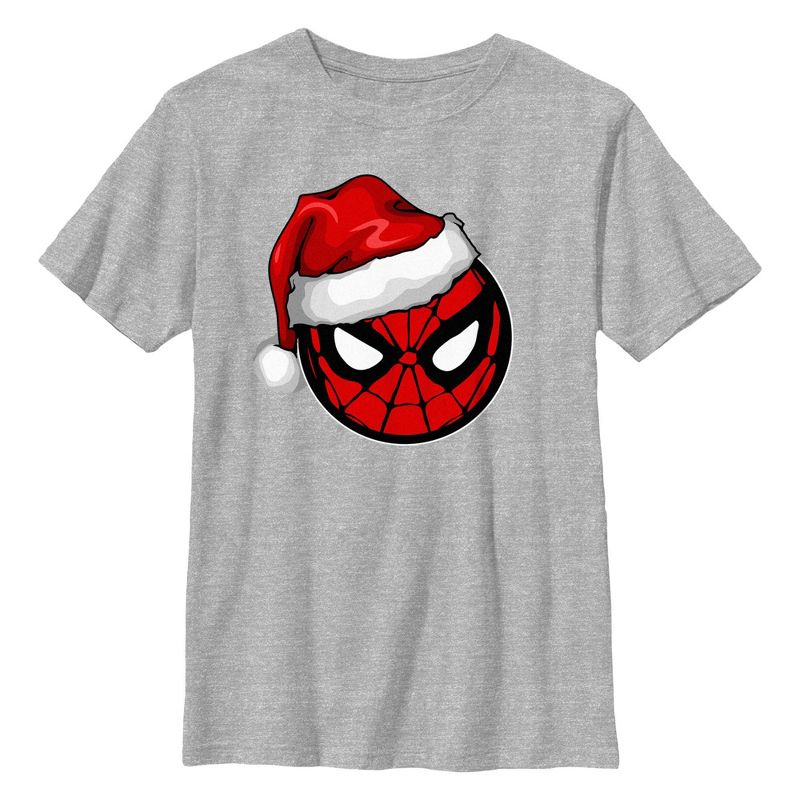 تي شيرت Marvel: Spider-Man Christmas Spider-Man Santa Hat للأولاد