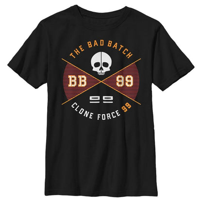 Boy's Star Wars: The Bad Batch Skull Logo T-Shirt