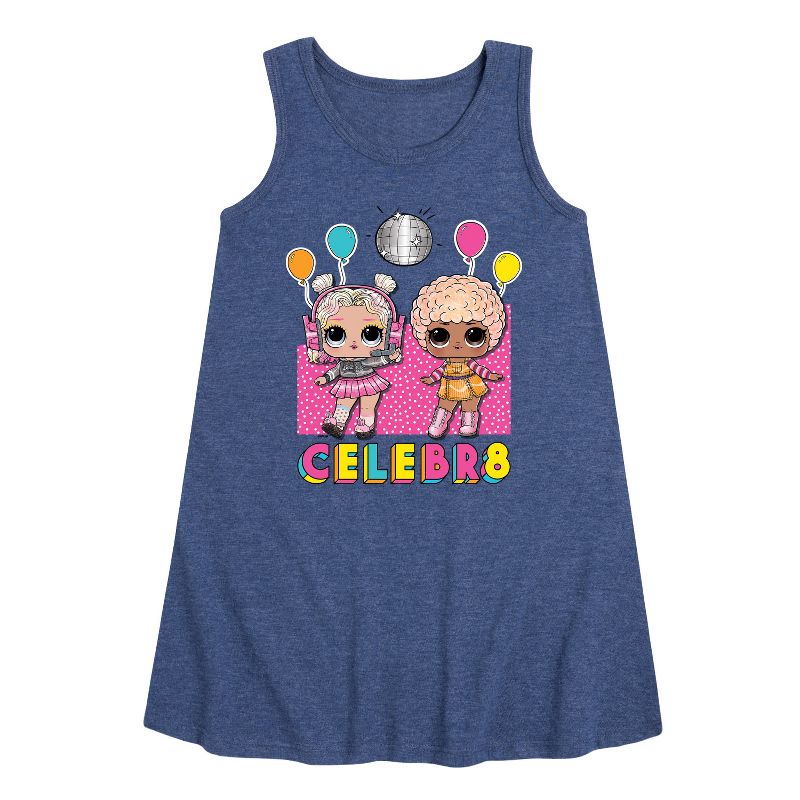 Girls' - LOL Surprise! - Celebr8 Graphic Sleeveless Aline Dress