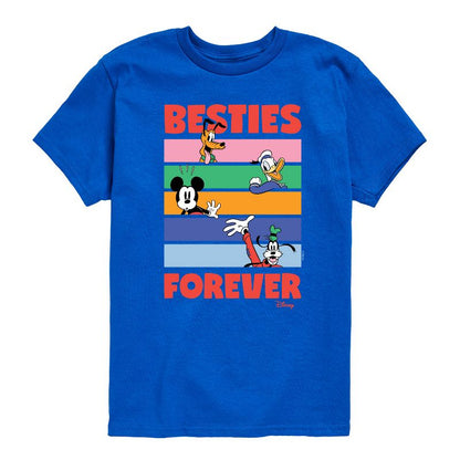 Boys' - Disney - Pluto, Donald Duck, Mickey & Goofy Short Sleeve Graphic T-Shirt
