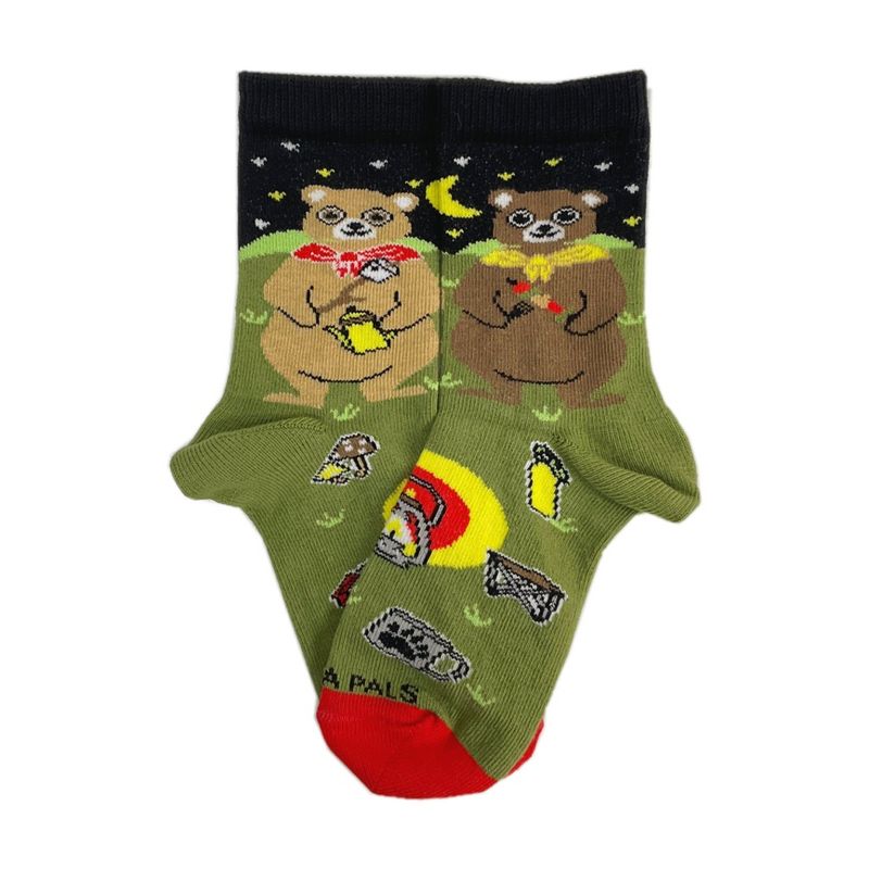 Camping Bears Socks from the Sock Panda (Ages 3-7)