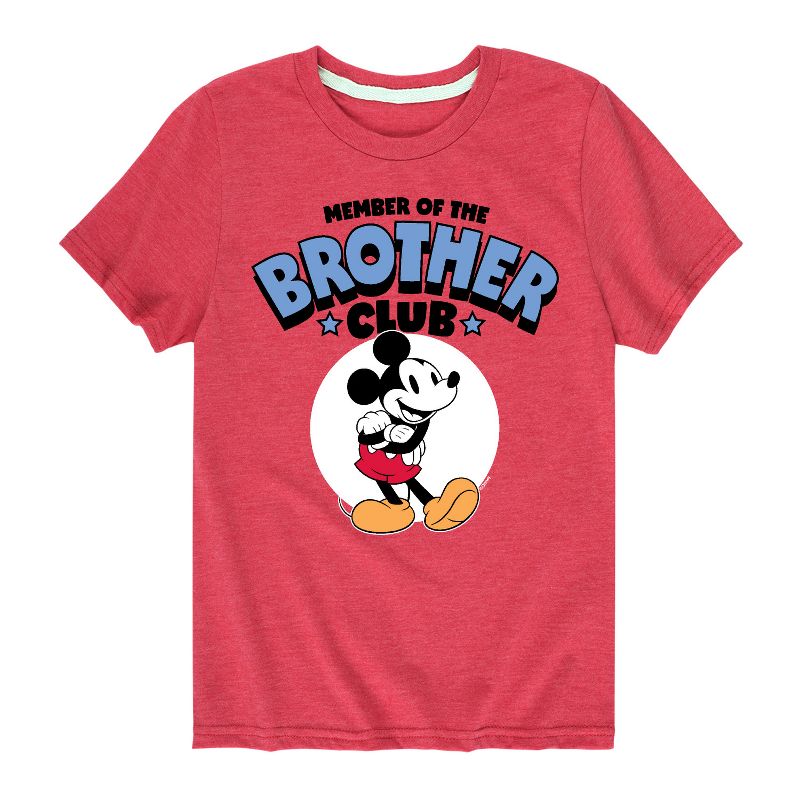 Boys' - Disney - Member Of The Brother Club Short Sleeve Graphic T-Shirt