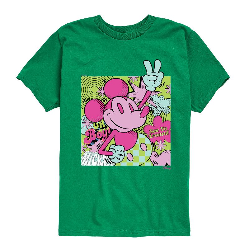 Boys' - Disney - Mickey Mouse Short Sleeve Graphic T-Shirt