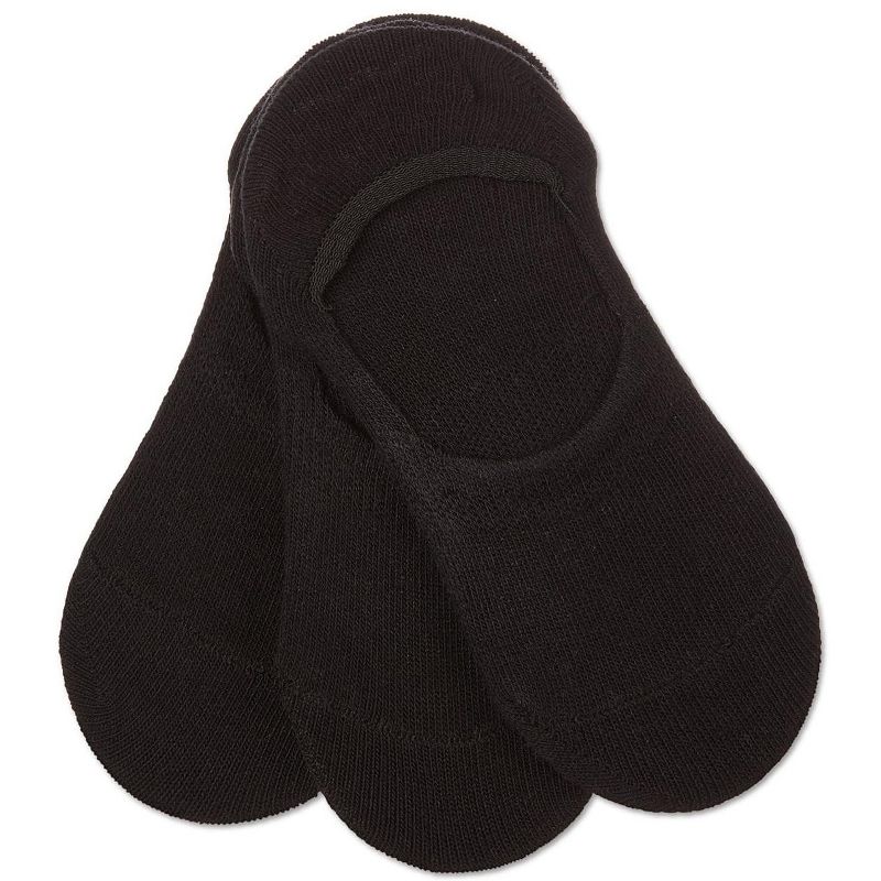 Memoi Girls' 3 Pair Pack Hi-Cut Liner Socks