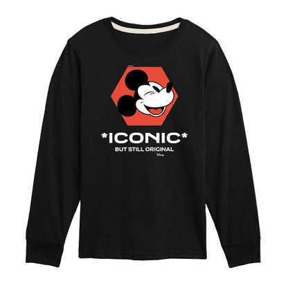 Boys' - Disney - Mickey Mouse Long Sleeve Graphic T-Shirt