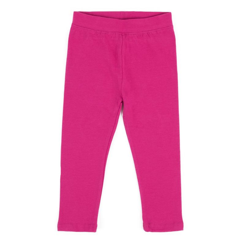 Leveret Girls Classic Solid Color Legging
