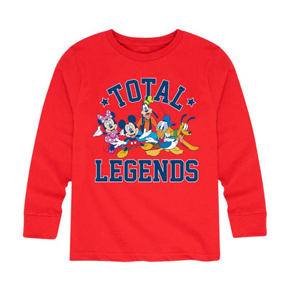 Boys' - Disney - Total Legends Long Sleeve Graphic T-Shirt