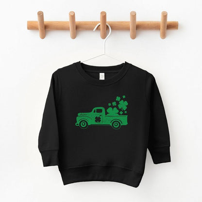 The Juniper Shop Shamrock Truck Toddler Graphic Sweatshirt