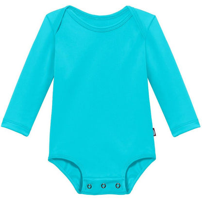 بدلة سباحة City Threads Swim UPF 50+ Rashguard Lap للأولاد والبنات - صُنع في الولايات المتحدة الأمريكية