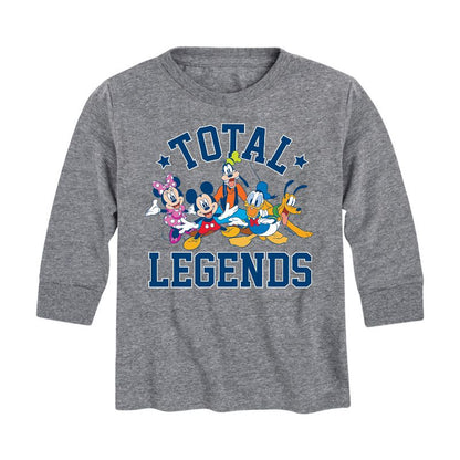 Boys' - Disney - Total Legends Long Sleeve Graphic T-Shirt
