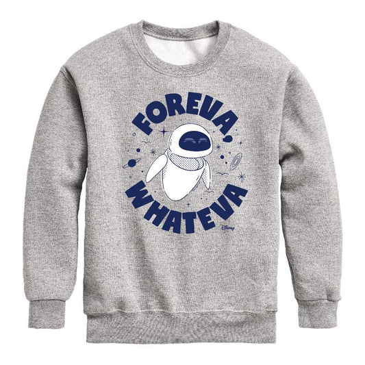Boys' - Disney - Foreva Whateva Eve Graphic Long Sleeve Fleece Sweatshirt
