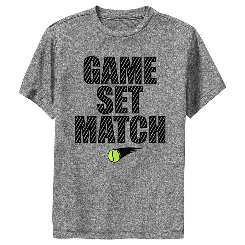 Boy's Lost Gods Game Set Match Tennis Performance Tee