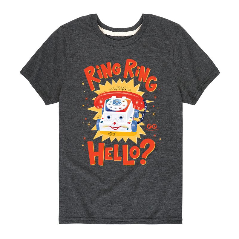 تي شيرت جرافيكي بأكمام قصيرة من فيشر برايس للأولاد - رينغ رينج هالو