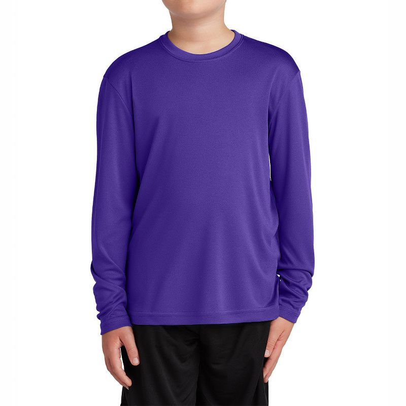 Mafoose Youth PosiCharge Long Sleeve Competitor Tee
