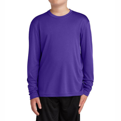 Mafoose Youth PosiCharge Long Sleeve Competitor Tee