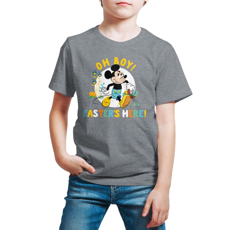 Boys' - Disney - Oh Boy Easters Here Short Sleeve Graphic T-Shirt