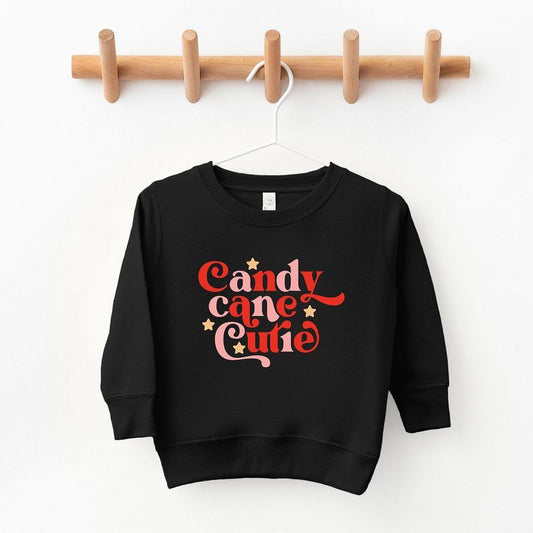 The Juniper Shop Candy Cane Cutie Stars Youth Ultra-Soft Graphic Sweatshirt