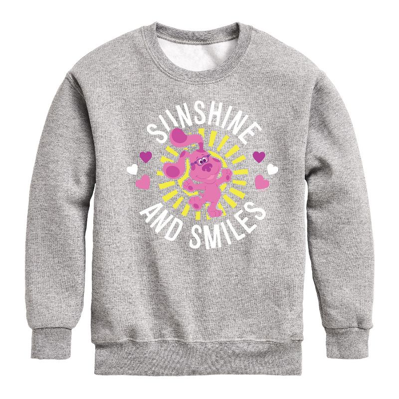 Boys' - Blue's Clues & You! - Mommy Is My Sunshine Graphic Long Sleeve Fleece Sweatshirt