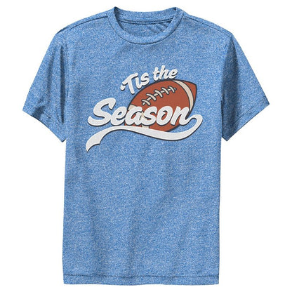 Boy's Lost Gods Football Tis the Season Performance Tee